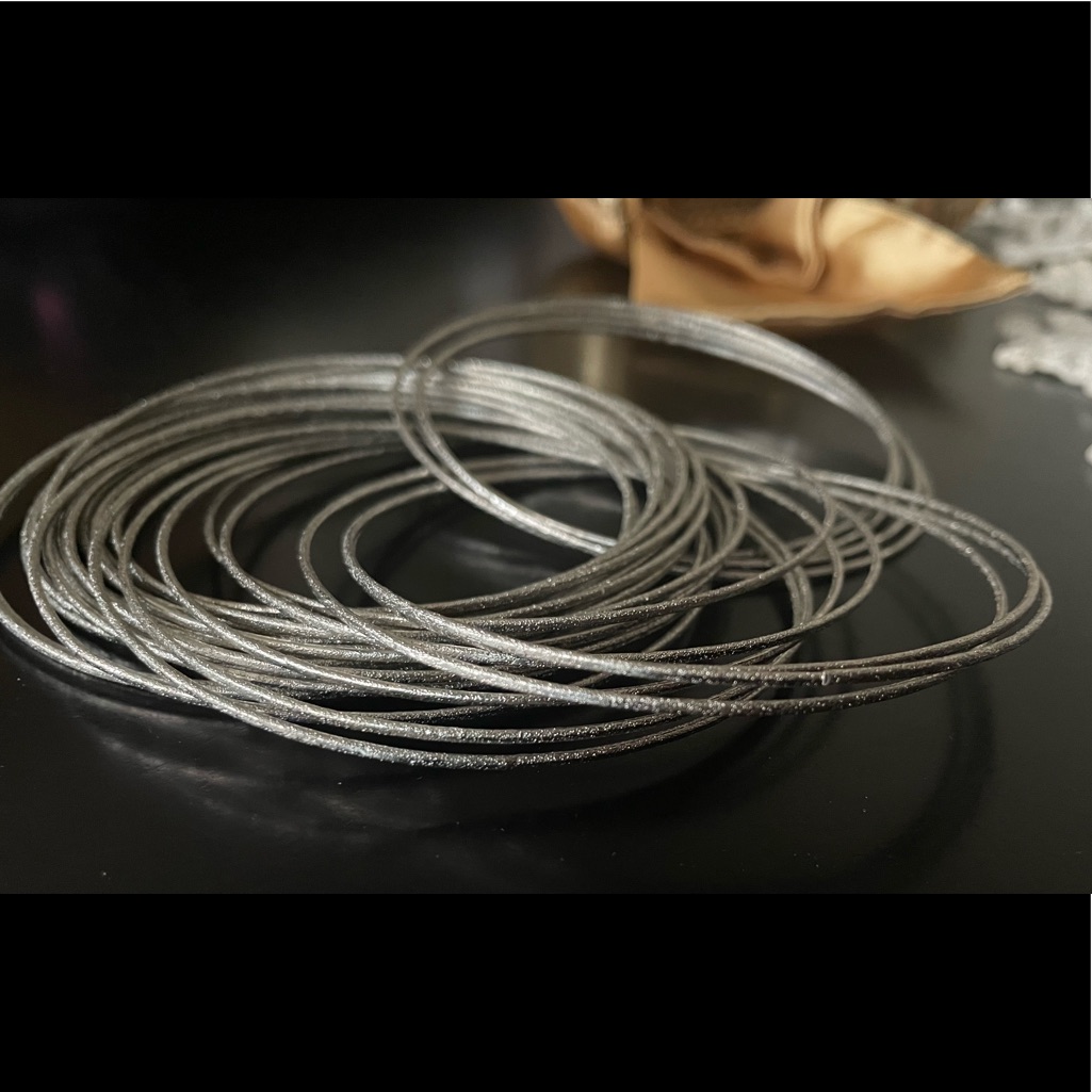Silver Unity Bangles